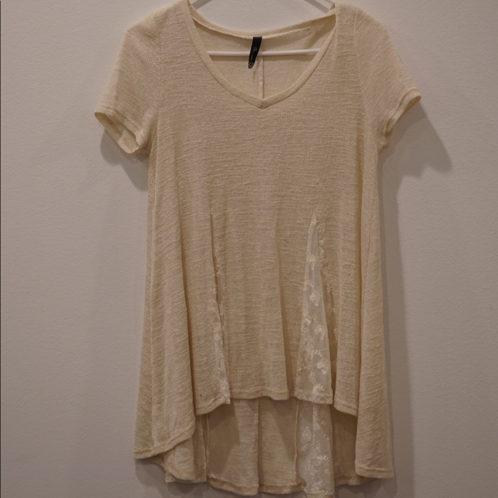 Urban Outfitters Creme Knit Top